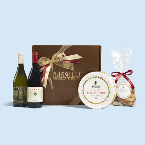 Cofanetto bronzo “LA TOSCANA 10” Selezione Frescobaldi