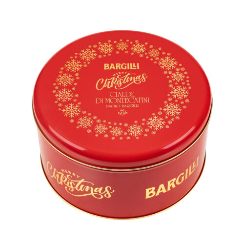 Confezione in metallo “Merry Christmas” da 15 Cialde